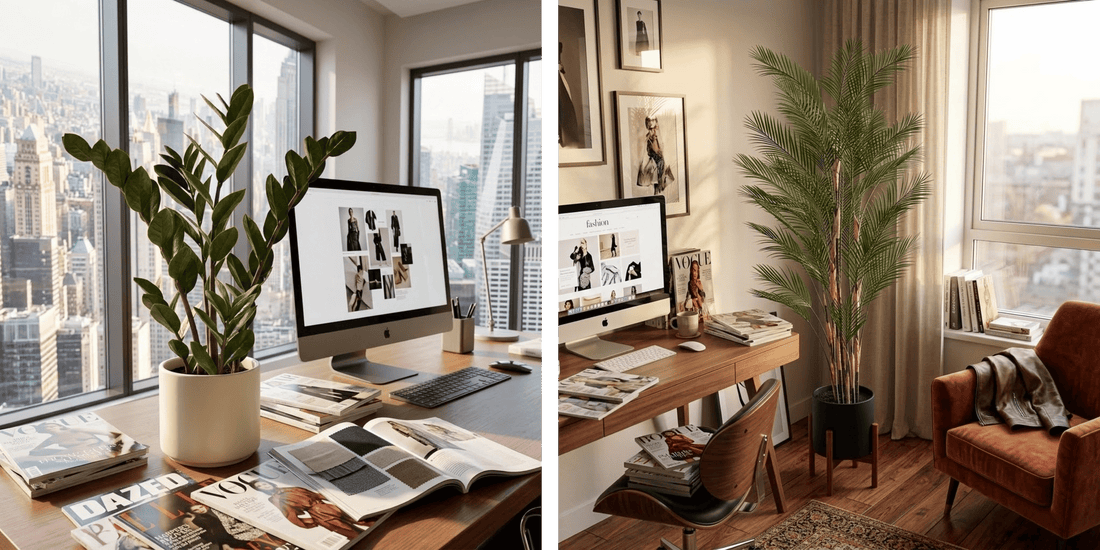 Artificial Plants for Home Offices: How to Make a Workspace Feel Better