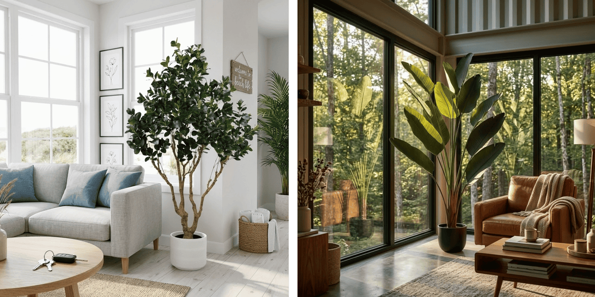 Artificial Plants for Airbnb: What Hosts Actually Buy and Where to Put Them